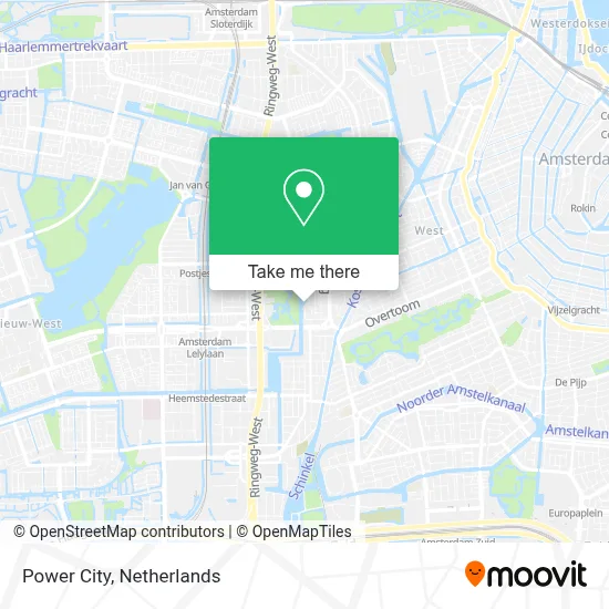 Power City map