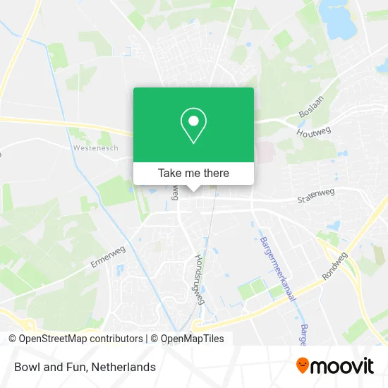 Bowl & Fun map