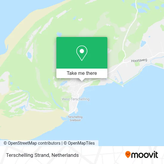 Terschelling Strand map