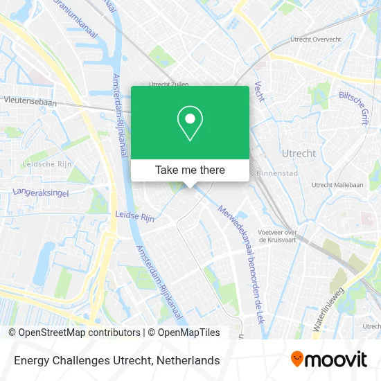 Energy Challenges Utrecht map