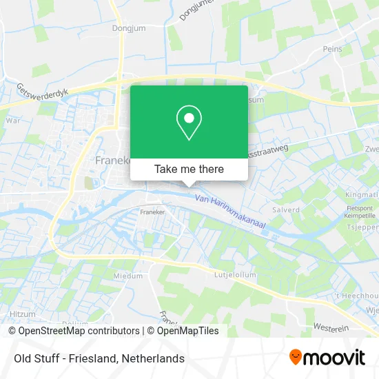 Old Stuff - Friesland map