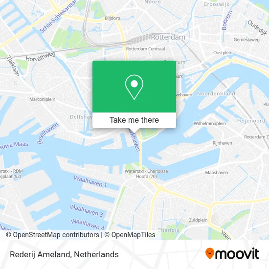 Rederij Ameland map