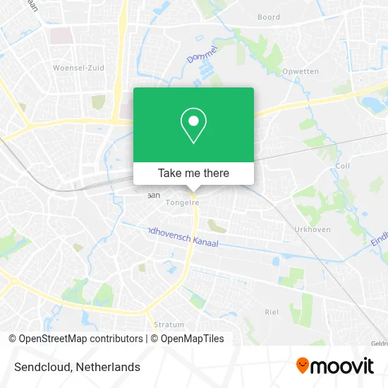 Sendcloud map