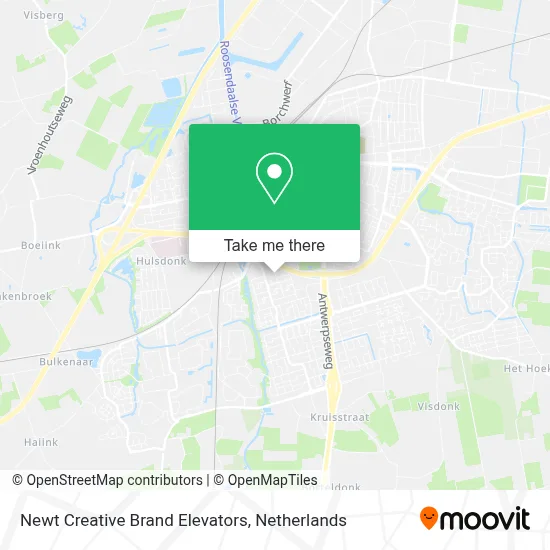 Newt Creative Brand Elevators map