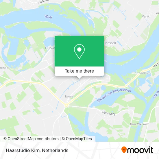 Haarstudio Kim map