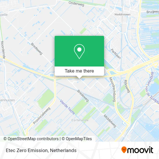 Etec Zero Emission map