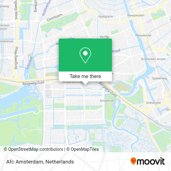 Afc Amsterdam map