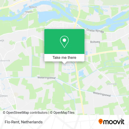 Flo-Rent map