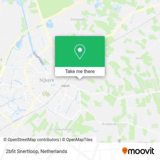 2bfit Snertloop map