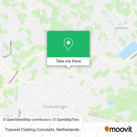 Topseal Coating Concepts map