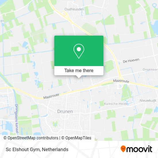 Sc Elshout Gym map