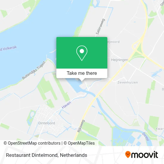 Restaurant Dintelmond map