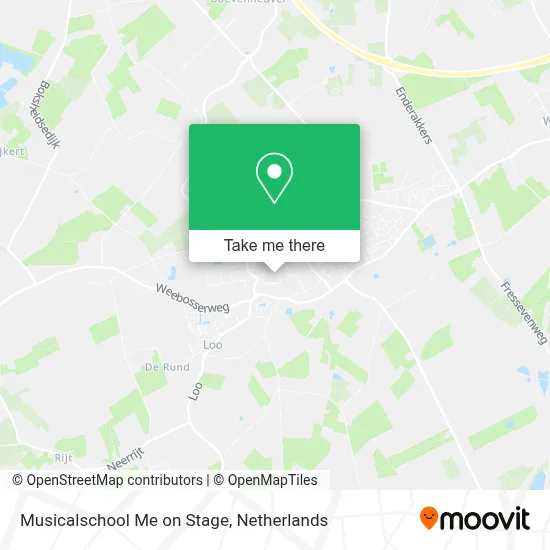 Musicalschool Me on Stage map