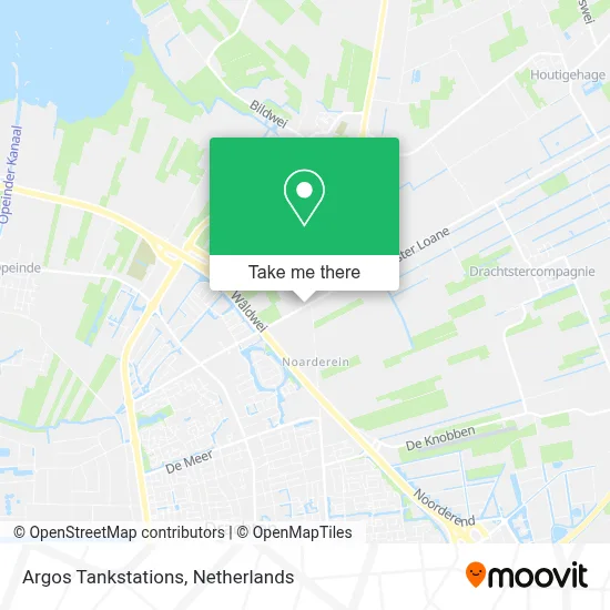 Argos Tankstations map