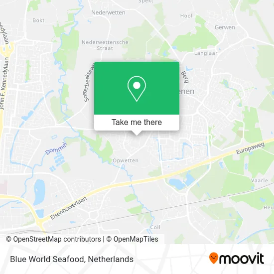 Blue World Seafood map