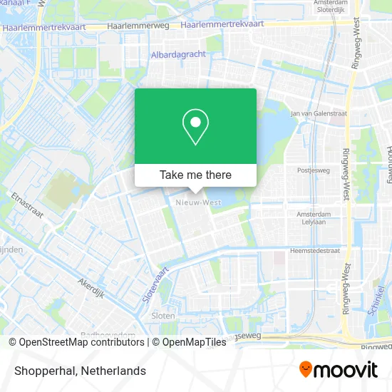 Shopperhal map