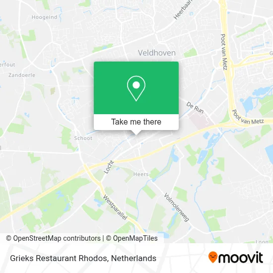 Grieks Restaurant Rhodos map
