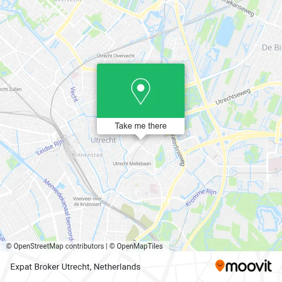 Expat Broker Utrecht map