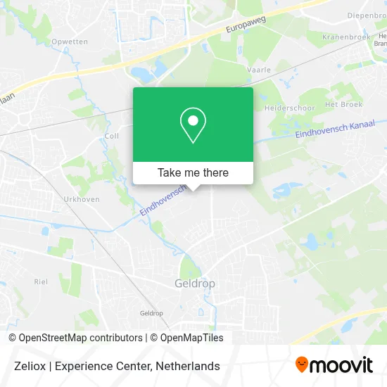 Zeliox | Experience Center map