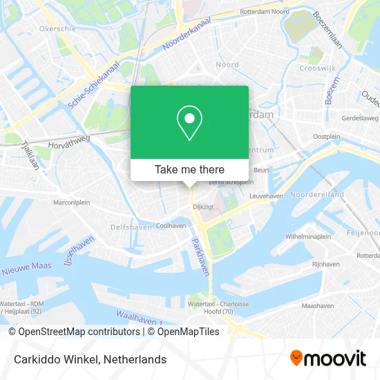 Carkiddo Winkel map