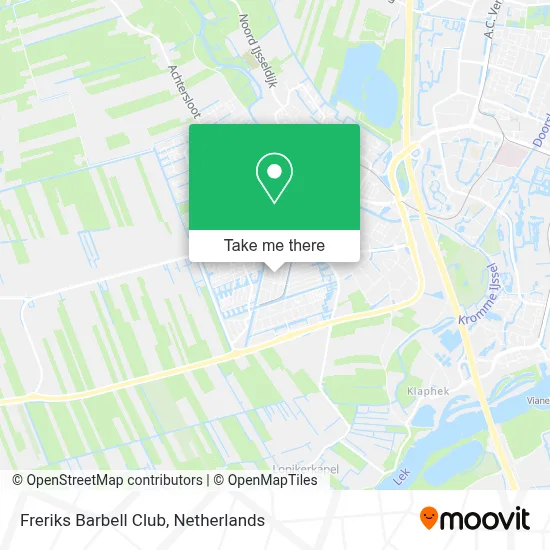 Freriks Barbell Club map