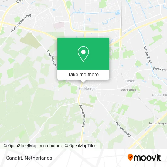 Sanafit map