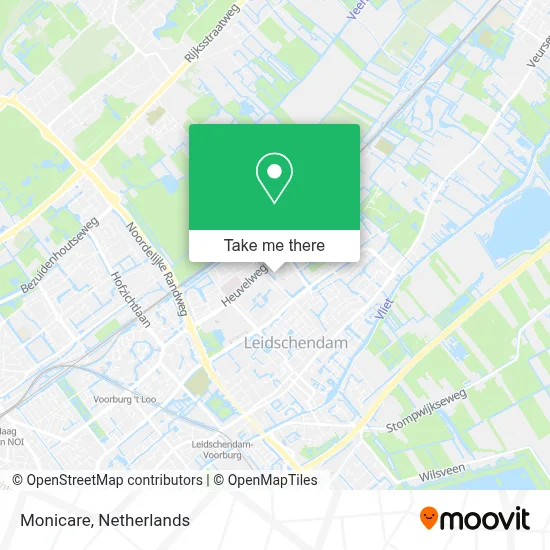 Monicare map