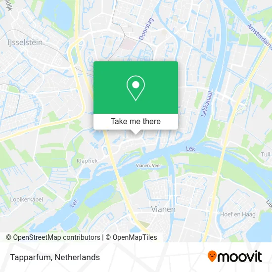 Tapparfum map