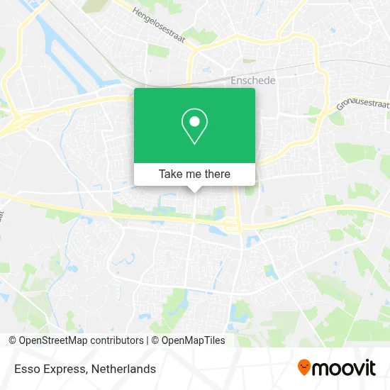 Esso Express map