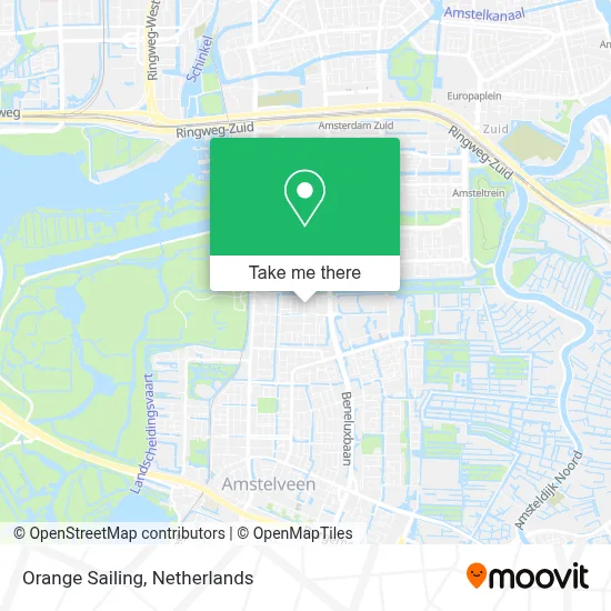 Orange Sailing map