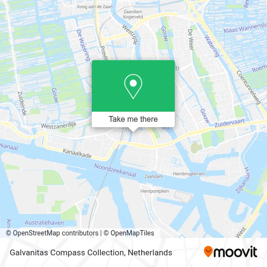 Galvanitas Compass Collection map
