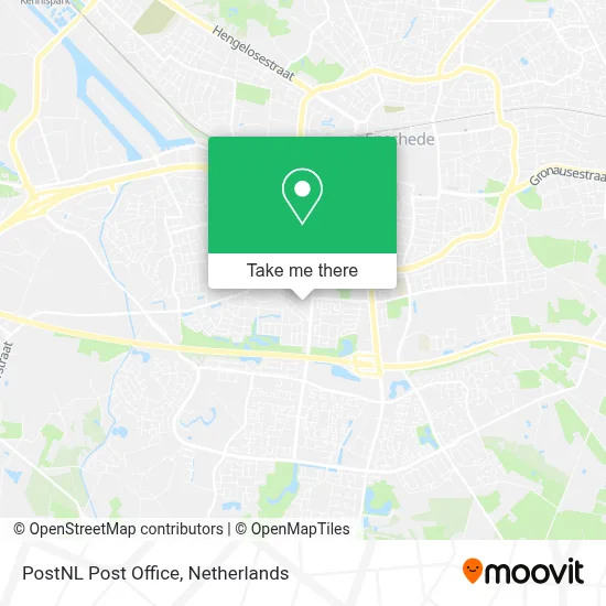 Postnl Postkantoor map