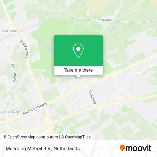 Meerding Metaal B.V. map