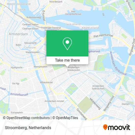 Stroomberg map