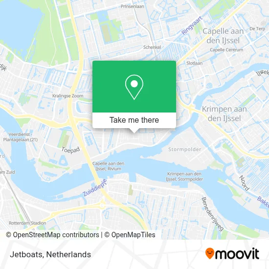 Jetboats map
