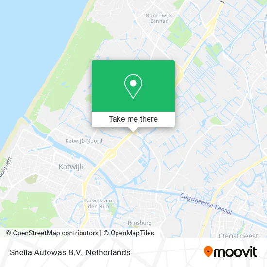 Snella Autowas B.V. map
