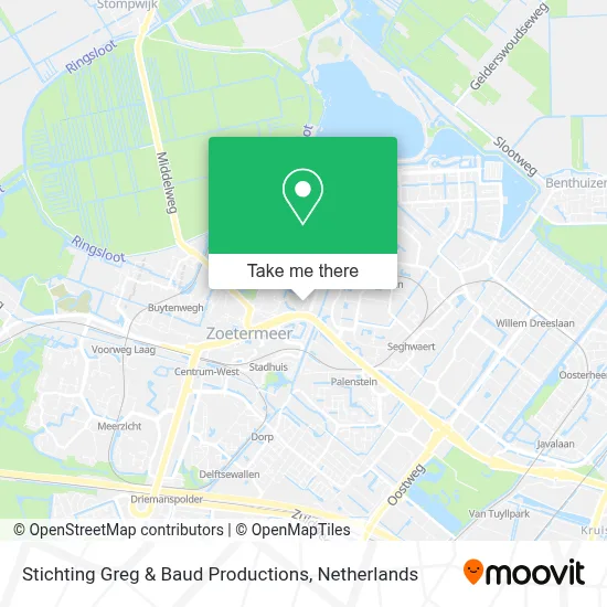 Stichting Greg & Baud Productions map