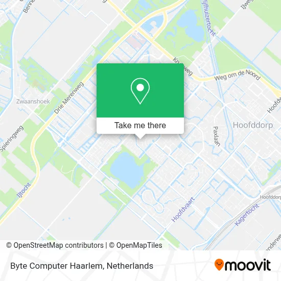 Byte Computer Haarlem map
