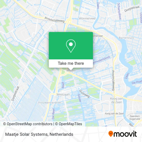 Maatje Solar Systems map