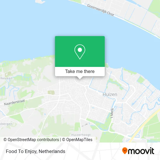 Food To Enjoy map