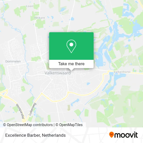 Excellence Barber map