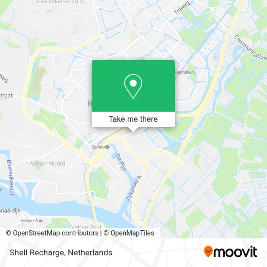 Shell Recharge map