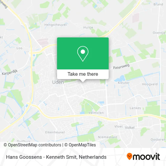 Hans Goossens - Kenneth Smit map