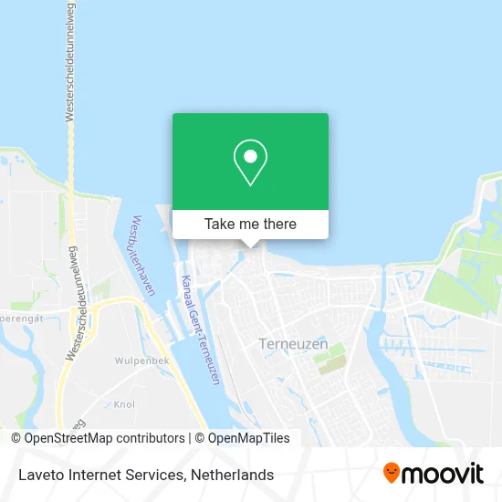 Laveto Internet Services map
