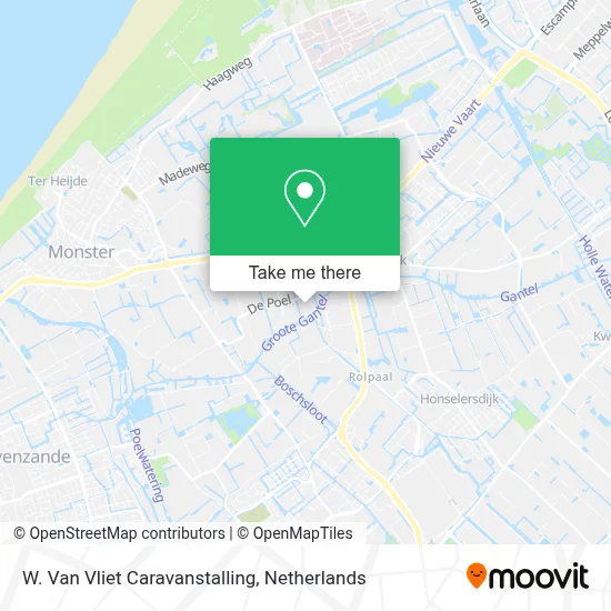W. Van Vliet Caravanstalling map