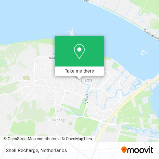Shell Recharge map