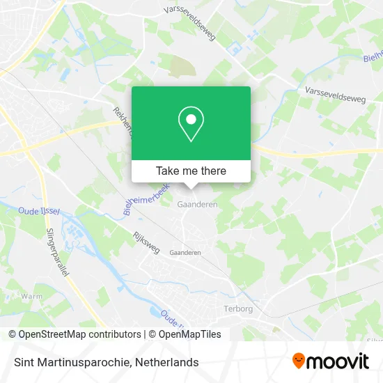 Sint Martinusparochie map
