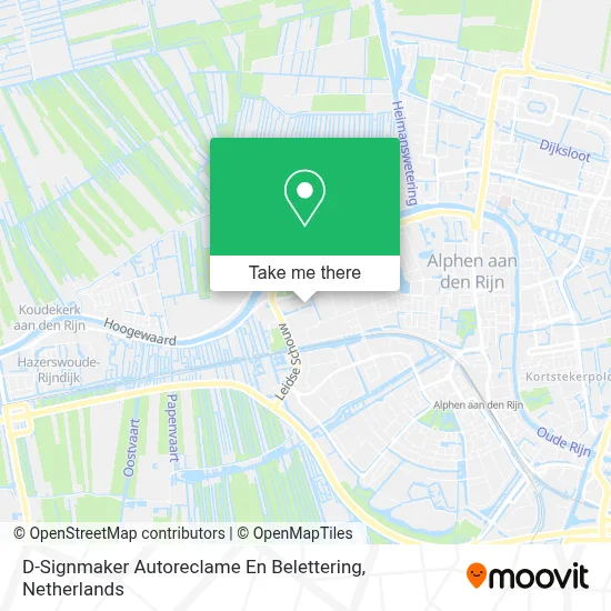 D-Signmaker Autoreclame En Belettering map