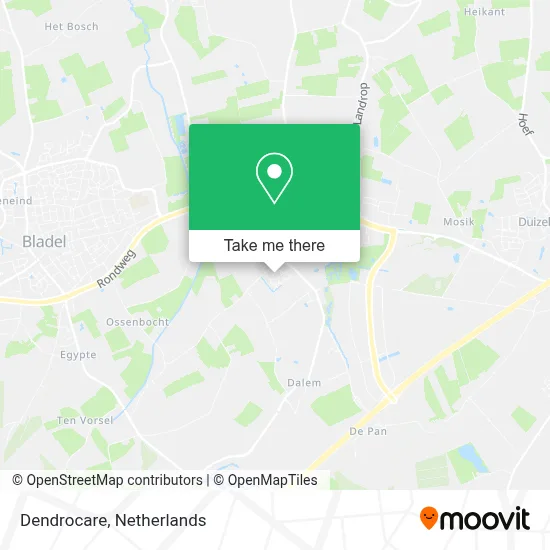 Dendrocare map