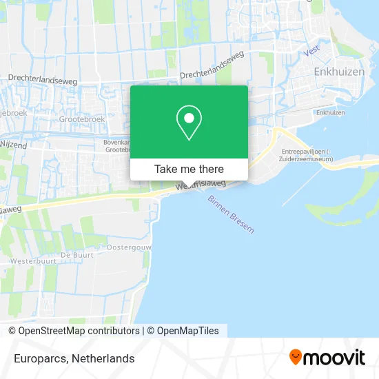 Europarcs map